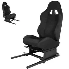 Hottoby Rear Seat Frame Extension To Racing Simulator Cockpit With Seat Can DIY