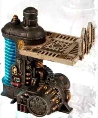 40K 1x Thermic Plasma Regulator NO BOX Warhammer Terrain Scenery Reactor Plasmic