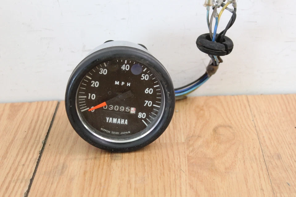 Yamaha HT1 1970 velocímetro Foto 2 de 2