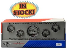 Stewart Warner 82228 Classic Wings 5 Gauge 3-38 2-116 Electric Speedo Kit Stewart Warner 82228 Classic Wings 5 Gauge 3-38 2-116 Electric Speedo Kit