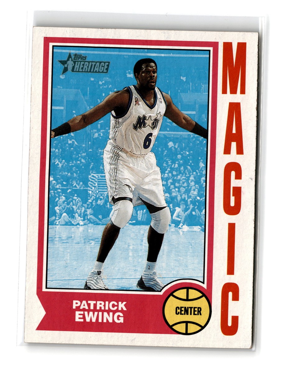 Patrick Ewing Basketball #198 2001-02 Topps Heritage Orlando Magic