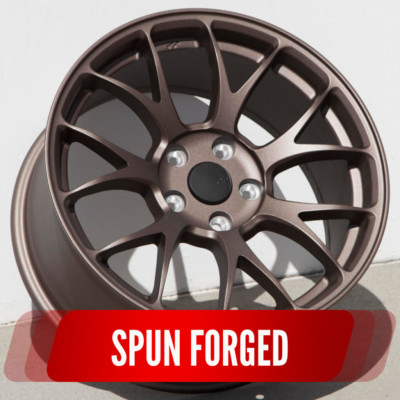 CIRCUIT CSF2 17x8 5x114.3 +35 MATTE BRONZE SPUN FORGED WHEELS (SET OF 4) CONCAVE