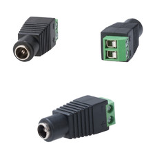 30 x Female DC Power Adapter Connector 2.1mmx5.5mm for CCTV Security Camera LOT