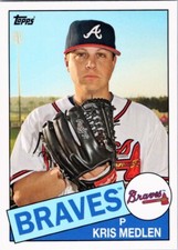 2013 Topps Archives #112 Kris Medlen Atlanta Braves