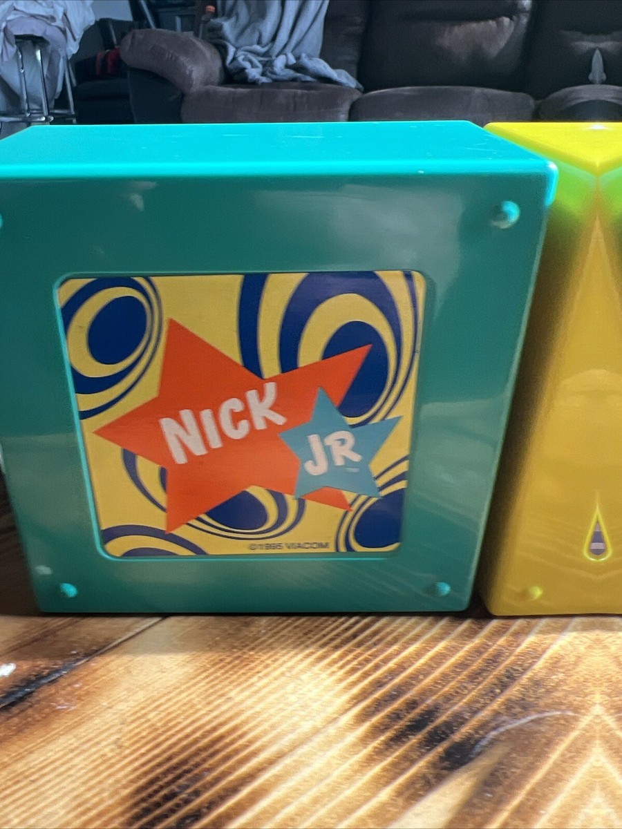 1995 Nick Jr Hasbro Wonder Box Playskool Preschool Learning Cube