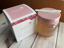 NIB Pure Heals Nature Village Real Rose Petal Sleeping Mask 3.53 oz.