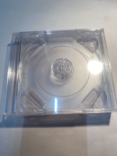 10 x Empty Replacement CD Jewel Cases Triple (3CD)- 23mm Clear UK New! - 第 1/4 張圖片
