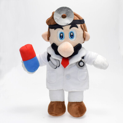 Dr Mario Super Mario Series Plush Toy Stuffed Mario Kart Live Home
