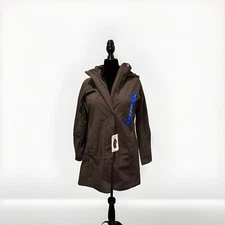 Mondetta Outdoor Project Ladies Long Soft Shell Jacket Size L Color Brown