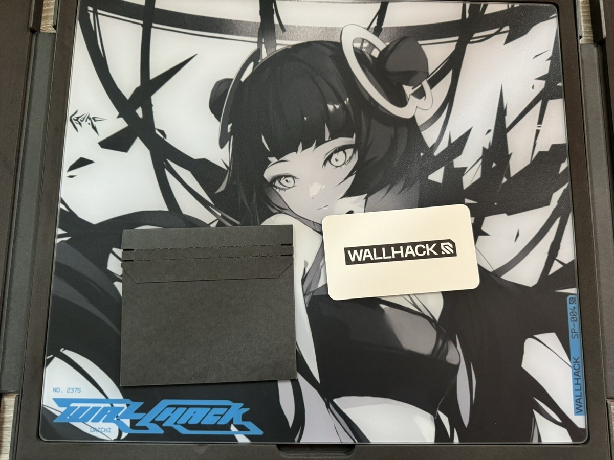 WALLHACK Faith yume ガラスマウスパッド Skypad 限定 野暮ったく