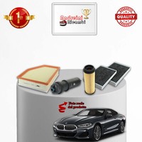 Set Service 4 Filter Xbmw Serie 8 G15 840 D Xdrive 250KW 340CV Von 2020->