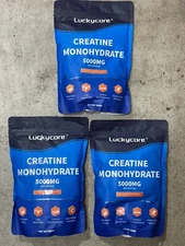 3X Fitness Creatine Monohydrate Powder Unflavored Support Muscle Energy 500g Eac