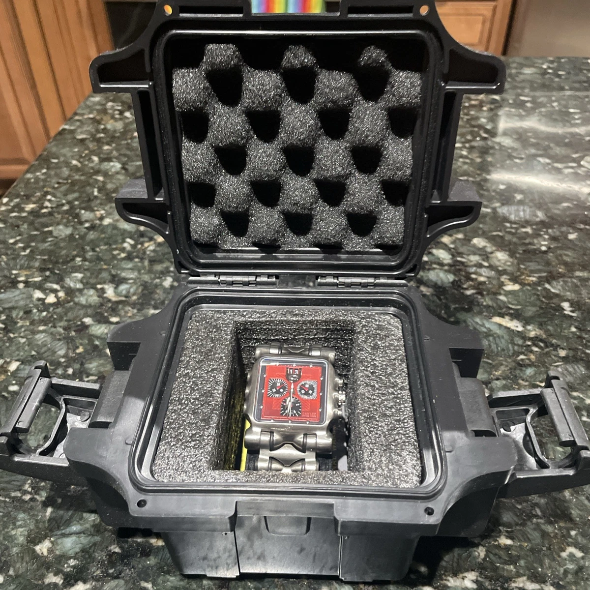 Titanium Case Oakley Minute Machine Titanium Band Wristwatches for 