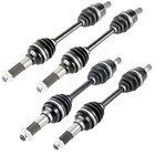 Front & Rear CV Joint Axle For Yamaha Grizzly 450 YFM450 4X4 11-14 Left & Right