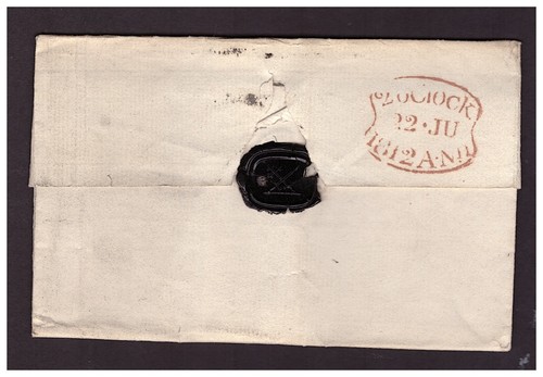 1812 pre-stamp partial cover to Lincoln's Inn, London. - Picture 2 of 4