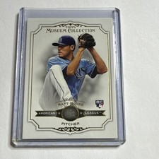 Topps 2012 Museum Collection Rookie Card #24 Matt Moore Tampa Bay Rays MLB. rookie card picture