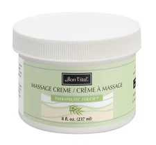 Bon Vital' Therapeutic Touch Massage Creme, Professional Massage Therapy Crea...