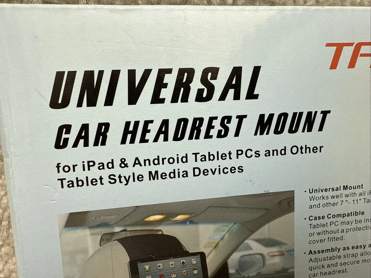 Brand New Car Headrest Tablet Mount Holder for iPads/Android/Tablets - 7-11 inch