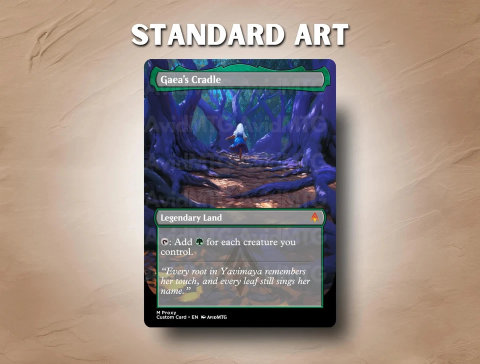 Gaea's Cradle - Custom Magic: The Gathering Card - Image 4 of 4