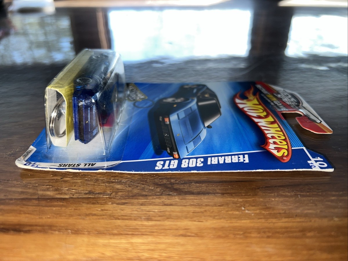 2010 Hot Wheels All Stars Ferrari 308 GTS Keys To Speed Keychain