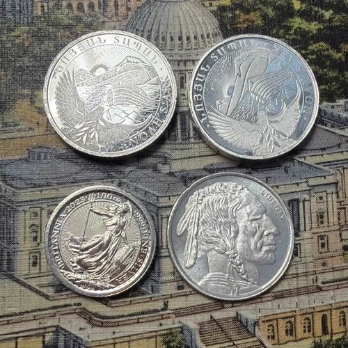 Fractional Silver Round Lot of .7 Troy Ounces 😎
