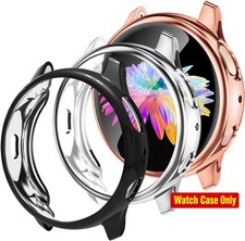 3 Pack Case for Samsung Galaxy Active 2 Watch 40mm, Screen Protector Full Cover