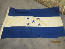 HONDURAS National Flag 3ftx5ft 100 Cotton, vintage manufacture
