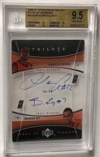 Aldridge Roy 2006-07 UD Trilogy Signs of Stardom Dual Auto /33 BGS 9.5 Rookie