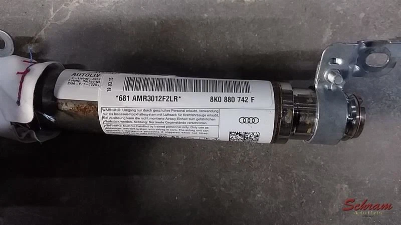 Правая передняя подушка безопасности на крышу для пассажира 8K0880742F подходит для Audi 1989297 - Изображение 2 из 4