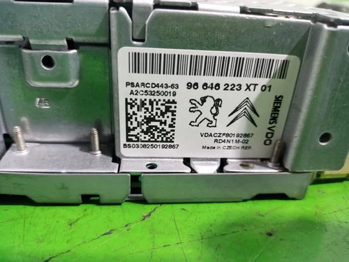 96646223XT01 Sistema Audio/Radio Cd para CITROEN GRAND C4 PICASSO 2008 131075 - Imagen 3 de 10