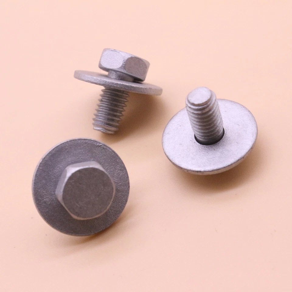 Perno de soporte de guardabarros 4 piezas para Audi A4 A6 Quattro VW Beetle CC Eos GTI Golf Jetta Foto 2 de 3