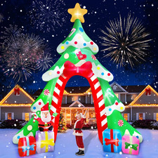 12FT Christmas Inflatable Archway Outdoor Decorations