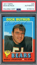 Dick Butkus Cards, Rookie Cards and Autographed Memorabilia Guide 37