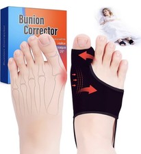 2PCS Bunion Corrector for Women  Men - Toe Alignment Corrector with Splint  Pa