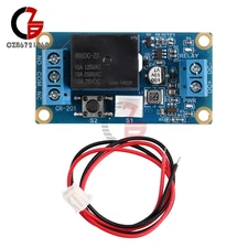 DC5-28V 1-channel Single-button One-touch Start/Stop Self-locking Relay Module