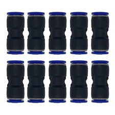 zjxed 12mm OD x 12mm OD Pneumatic quick Connector Push to Connect fittings St...
