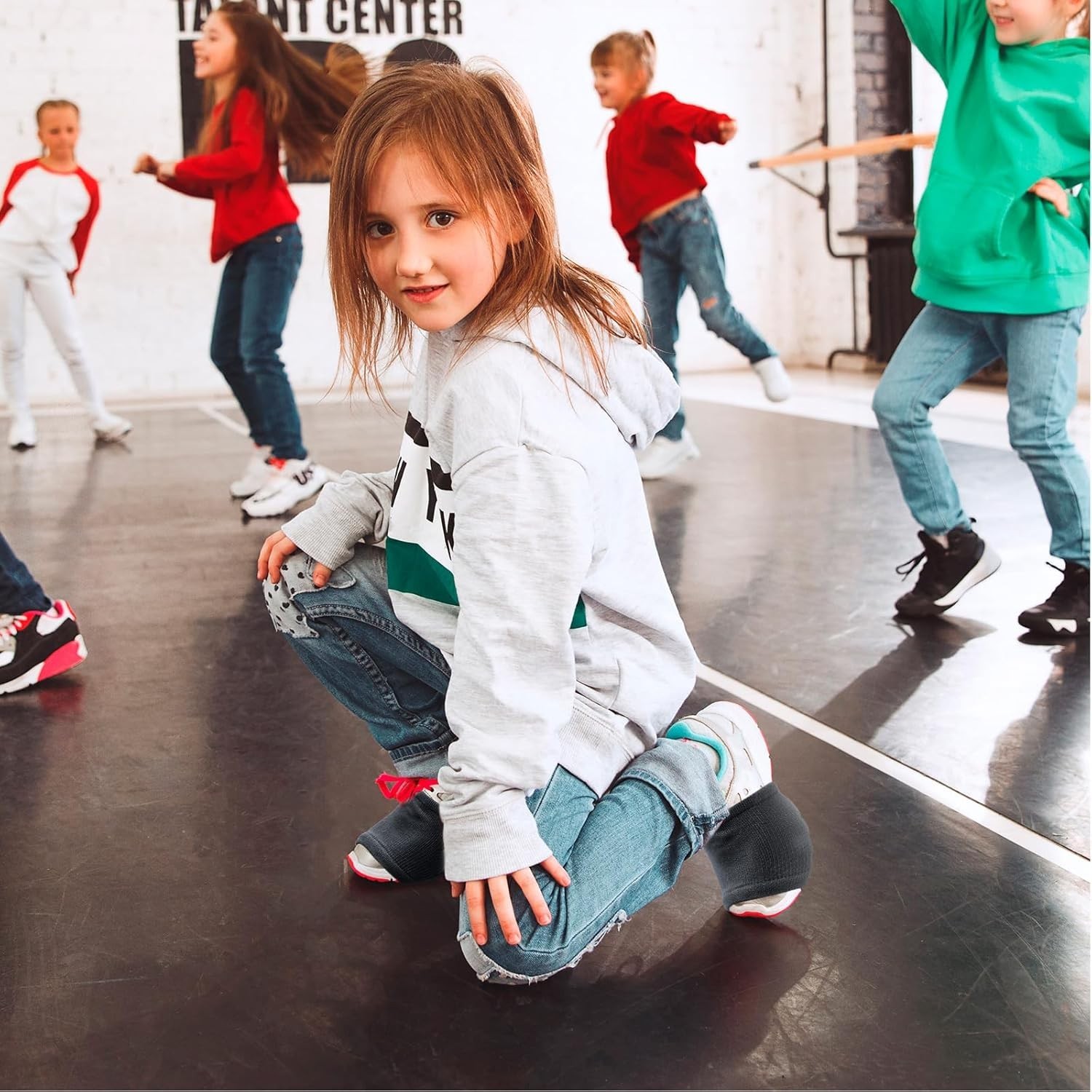 Haysandy 8 Pairs Dance Shoe Covers Over Shoes Socks for Dancer Women