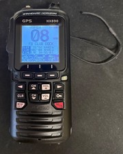 Standard Horizon HX890 BK Black Floating Class-H DSC VHF/GPS Marine Transceiver