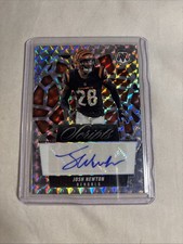 2025 Panini Mosaic Scripts Josh Newton #SCR-JNN Rookie Auto