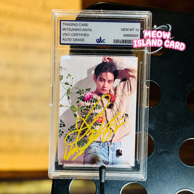 BTS V Kim Taehyung Signed Style 3 Inch Kpop Photo Card Fan Gift Collectible