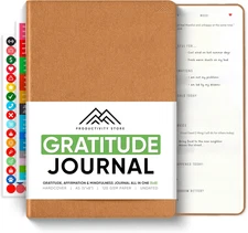 PRODUCTIVITY STORE Gratitude & Self-Care Journal - Guided Mindfulness & Mental H