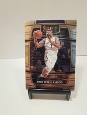 2021-22 Panini Select - Concourse Zion Williamson #96 Silver Prizm