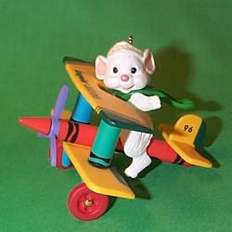 'Bright Flying Crayolas-Airplane' 'Collector's Series' NEW Hallmark 1996 Orn