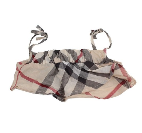 Burberry Kinder Beige Kariert Rüschen Bikini Badeanzug 4Y 26810523 - Bild 3 von 6