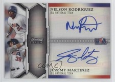 2011 Bowman Sterling Refractor 46/99 Nellie Rodriguez Jeremy Martinez Auto 07d9