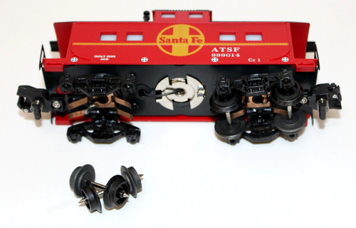 Lionel American Flyer 6-49029 Santa Fe Animated Caboose Boxed 2006 LESEN! - Bild 5 von 8