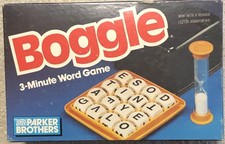 Boggle Board Game - Parker Brothers