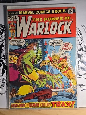 Warlock #4 (Marvel Comics February 1973)