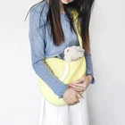 Pet Sling Carrier Portable Canvas Handbag Dog Single Shoulder Carrier Bag For Ou