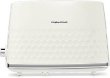 Morphy Richards Hive 2 Slice Toaster - Cream - Box Damaged